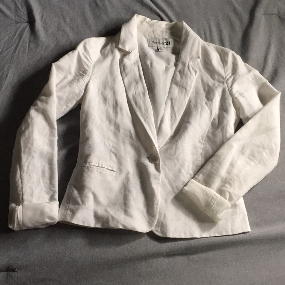 Women's White Blazer
